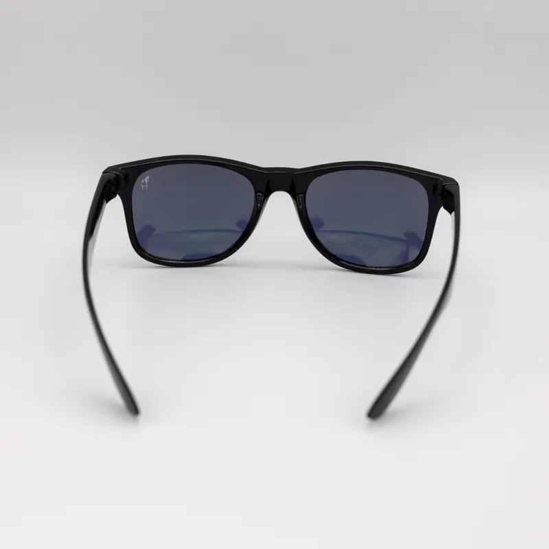 Zuma Jay Wayfarer Sunglasses Black Yellow Lens-2